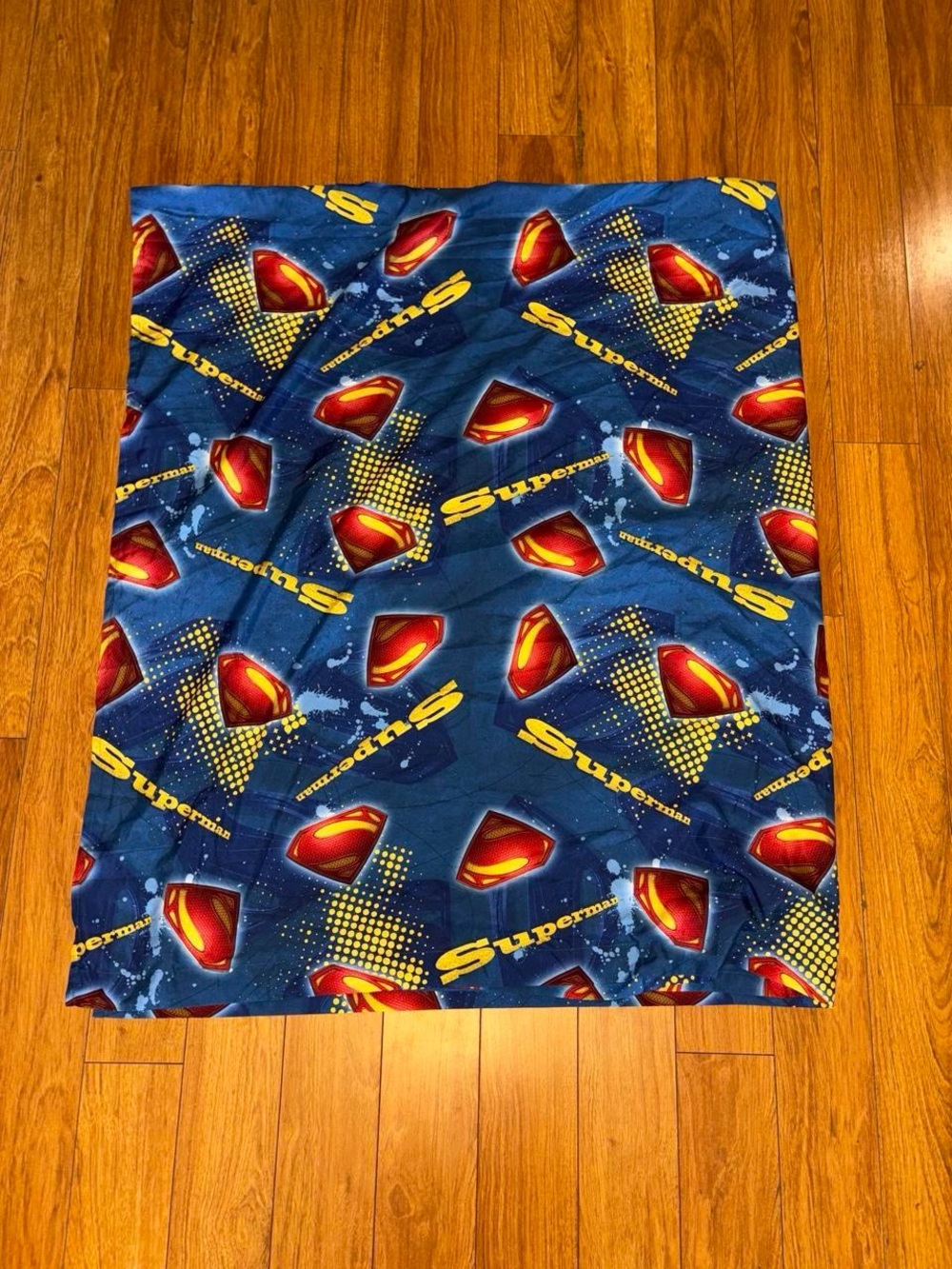Y2K superman rare full sized sheet